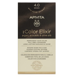 Apivita My Color Elixir kit Permanent Hair Dye 4.…