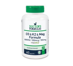 Doctor's Formulas D3 & K2 & Mag Formula 60 capsules…