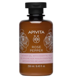 APIVITA Rose Pepper Αφρόλουτρο 300ml