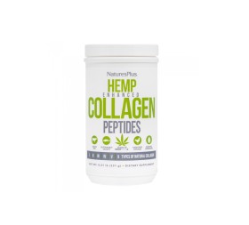 Nature's Plus Hemp Enhanced Collagen Peptides powd …