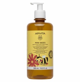 Apivita Mini Bees Gentle Kids Hair & Body Wash Cal …