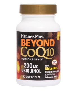Nature's Plus Beyond CoQ10 200mg 30tabs