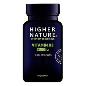 Higher Nature Vitamin D3 2000iu 60Caps