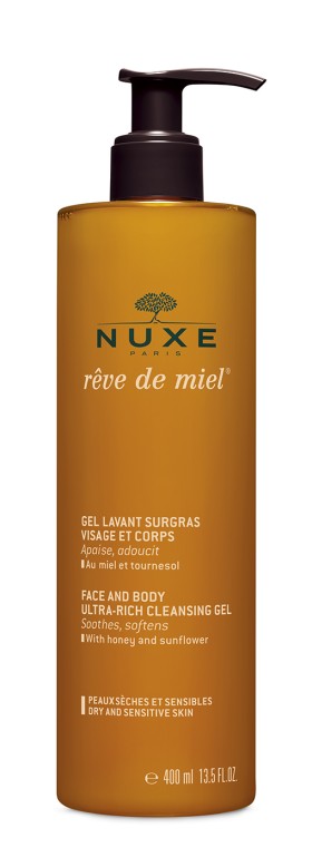 Nuxe Reve De Miel Gel Lavante Cleansing shower ...
