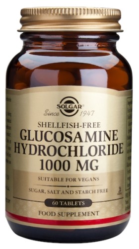 SOLGAR GLUCOSAMINE HCL 1000MG 60TAB