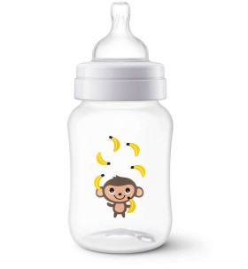 Avent Baby Bottle Anti-colic 1M + MONKEY SCF821 / 11 260…