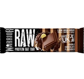 Warrior Raw Μπάρα Πρωτεΐνης με Βρώμη & Γεύση Doubl &hellip;