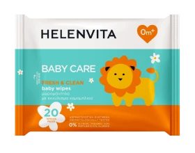 HELENVITA Baby Μωρομάντηλα Χαμομήλι 20τμχ