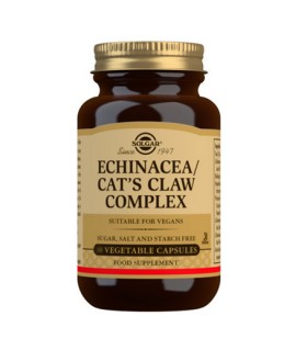 SOLGAR ECHINACEA  CAT'S CLAW 60VC