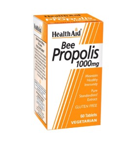 Health Aid Bee Propolis 1000mg Πρόπολη 60tabs