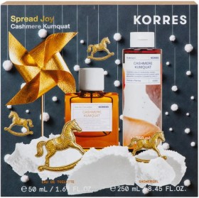 Korres Set Spread Joy με Cashmere Kumquat Eau De T …