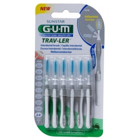 GUM 1618 ΜΕΣΟΔΟΝΤΙΑ TRAV-LER Cylindrical 2,0mm x6