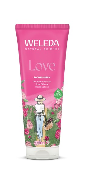 Weleda Bio Aroma Shower Love Κρεμοντούς με Τριαντα …