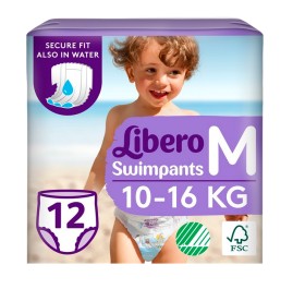 Libero Swimpants Πάνες Θαλάσσης Medium (10-16Kg) 1 …