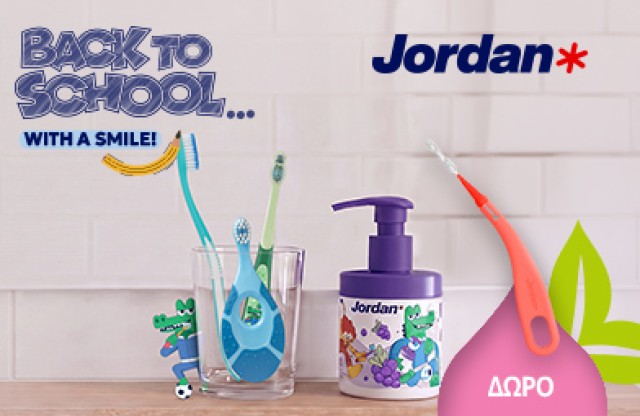 With the purchase of at least 2 Jordan products, receive a FREE Jordan Interdental Brush (Small). Interdental brushes are excluded from the required qualifying purchase.  *Limit one free gift per order. Offer valid while supplies last.