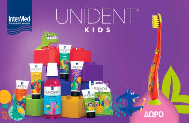 Buy any 2 UNIDENT KIDS products and get a FREE Unident Kids toothbrush.  Limit one gift per order. Valid while supplies last.