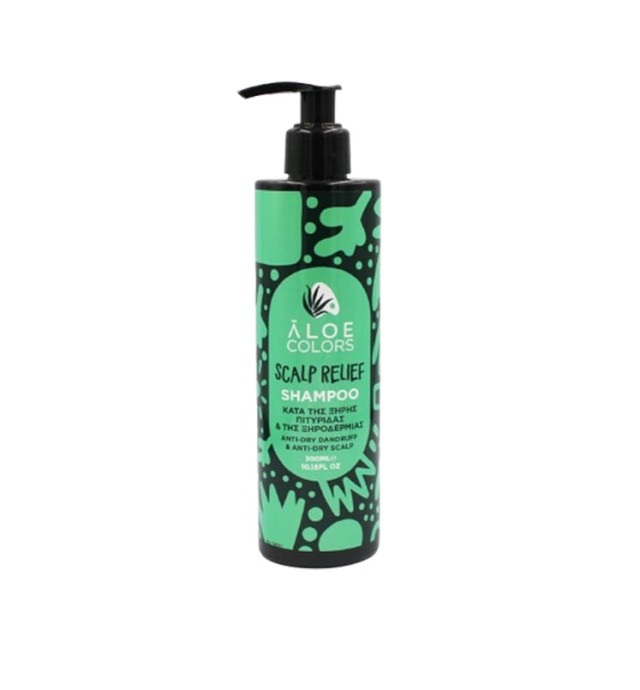 Aloe+ Colors Scalp Relief Σαμπουάν Κατά της Ξηρής Πιτυρίδας & της Ξηροδερμίας 300ml