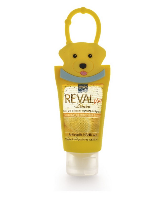 Intermed Reval Plus Antiseptic Hand Gel Lemon Dog Case 30ml