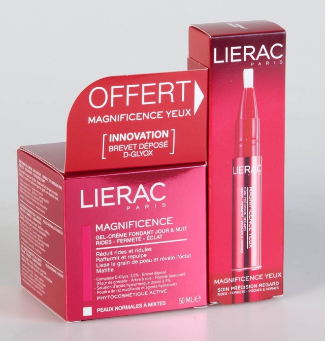 LIERAC Promo MAGNIFICENCE Creme-Gel Fondant Jour & Nuit PNM (50ml) ΜΕ ΔΩΡΟ MAGNIFICENCE Yeux (4gr)