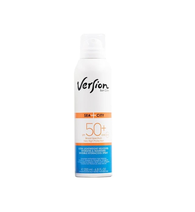 Version Sea+City Αντηλιακό Spray για το Σώμα Spf50+ 200ml