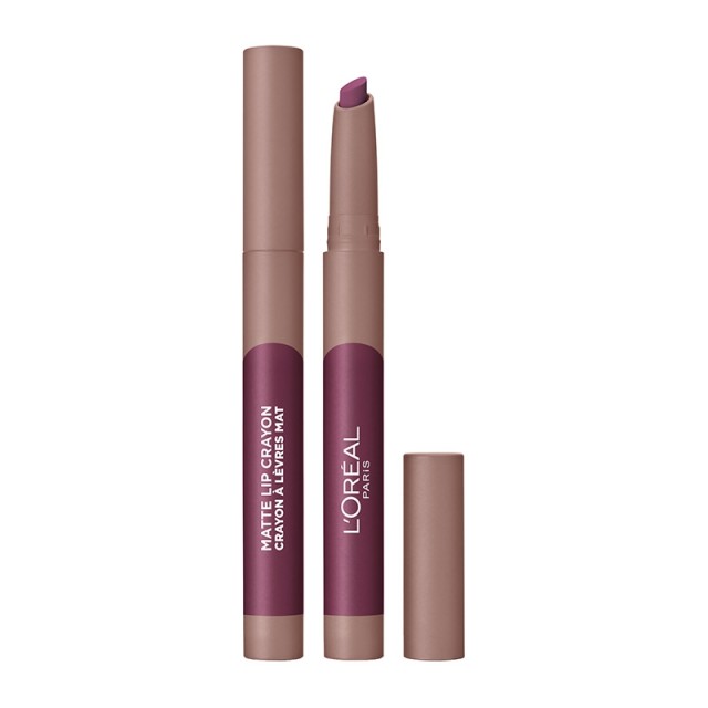 L'oreal Paris Matte Lip Crayon 107 Sizzling Sugar 1,3gr - Κραγιόν