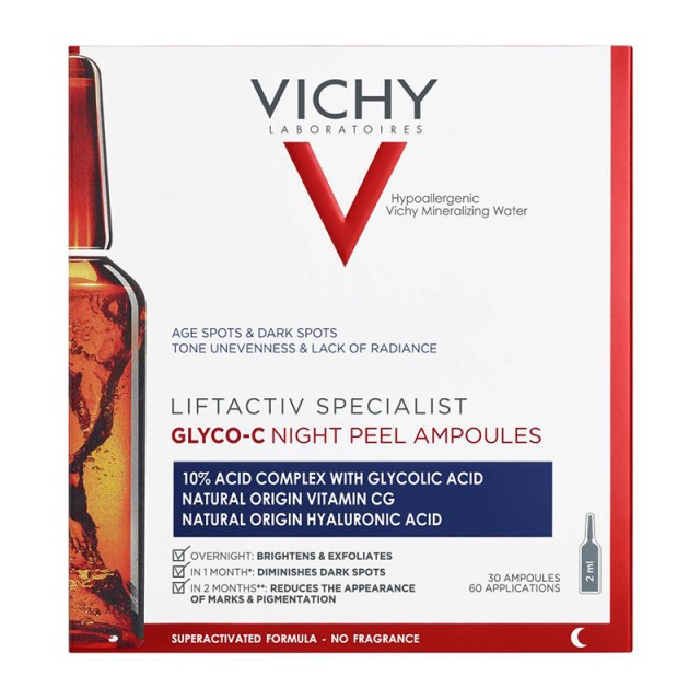 Vichy Liftactiv Specialist Glyco-C Night Peel Ampoules 2ml x 30amps