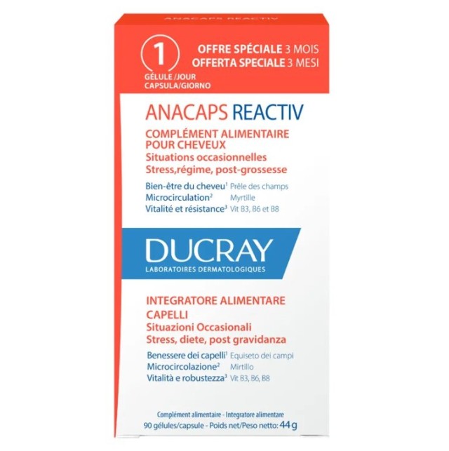 Ducray Anacaps Reactiv 90caps