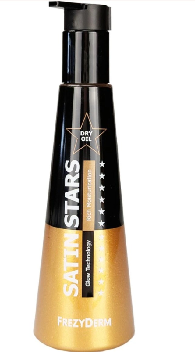 Frezyderm Dry Oil Satin Stars Ξηρό Λάδι Σώματος για Λάμψη 250ml