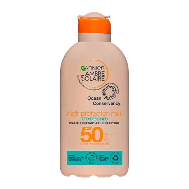 Garnier Ambre Solaire Ocean Protect High Protection Milk SPF50 200ml