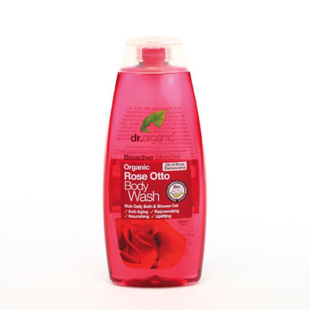 DR.ORGANIC ROSE OTTO BODY WASH 250ML