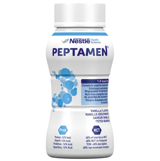 Nestle PEPTAMEN Vanilla Bottle 4x200ml