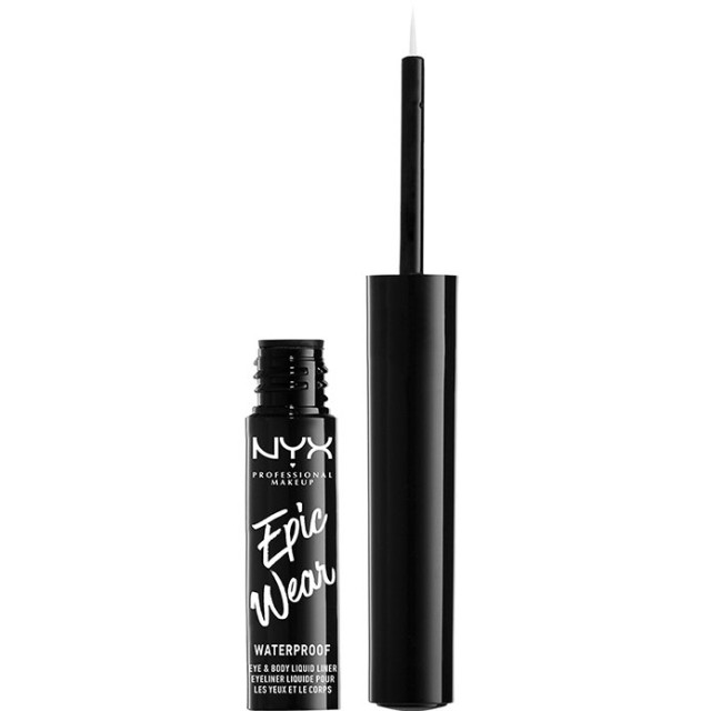 NYX PM Epic Wear Υγρό Eyeliner 4 White 3,5ml