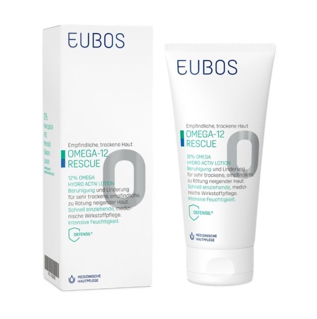 EUBOS OMEGA 3-6-9 HYDRO ACTIVE LOTION ΜE DEFENSIL® 12% 200ml