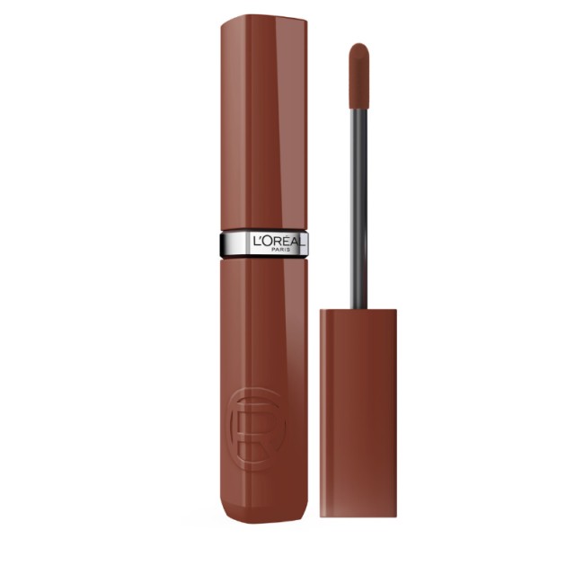 L'Oreal Paris Infaillible Le Laque Resistance Liquid Lipstick 515 Brown Espresso 1τμχ