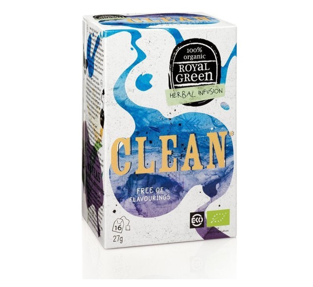 Am Health Royal Green Herbal Infusion Tea Clean 16 φακελάκια