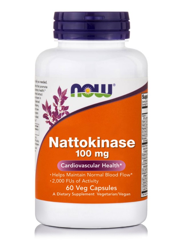 Now Foods Nattokinase 100mg 60 Veg.Caps.