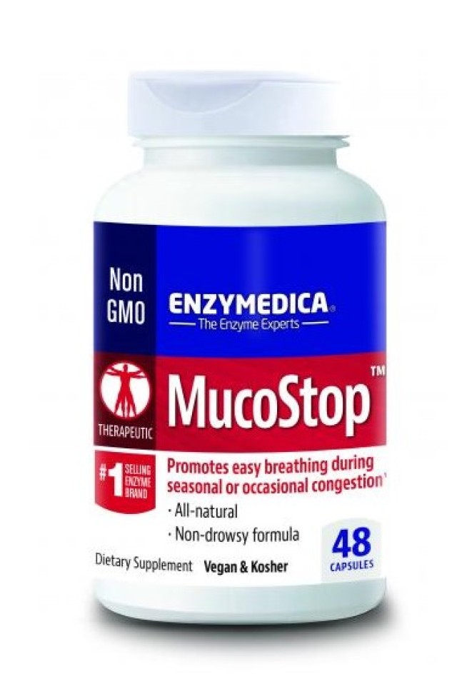 Enzymedica MucoStop 48 caps