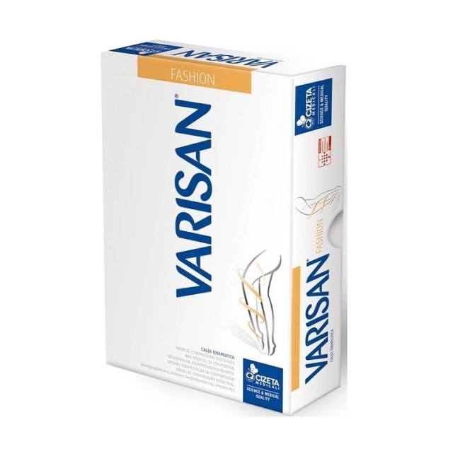 Varisan Fashion Ccl 2 Κάλτσες Κάτω Γόνατος Κλειστά Δάχτυλα 23-32 mmHg Μαύρο Νo4 1 Ζεύγος