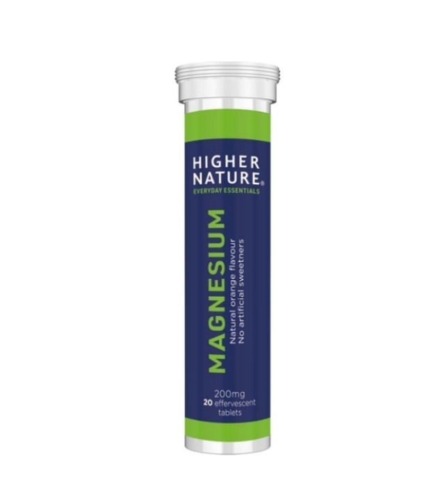 Higher Nature Magnesium Effervescent 20tab