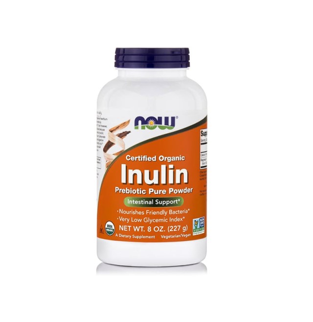 Now Foods Inulin Prebiotic Pure Powder 227g