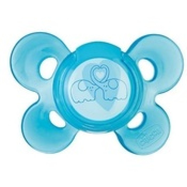 CHICCO ΠΙΠΙΛΑ ΣΙΛΙΚΟΝΗ ΜΠΛΕ 4m+ PHYSIO COMFORT 1ΤΜΧ