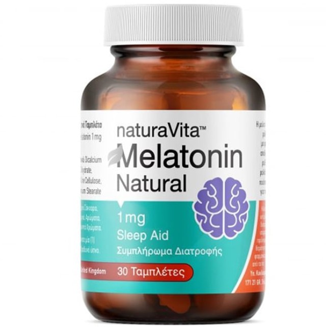 Natura Vita Melatonin 1mg 30tabs