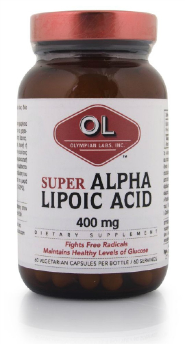 Inpa, Olympian Labs, Super Alpha Lipoic Acid 400 mg,60 softgels