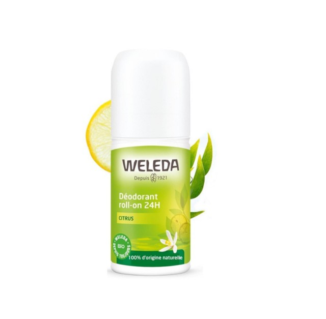 Weleda Αποσμητικό Roll On Κίτρο 24ωρης Προστασίας 50ml