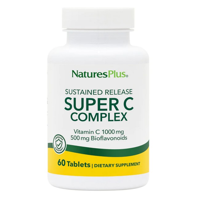 Nature's Plus Super C Complex 1000mg 60tabs