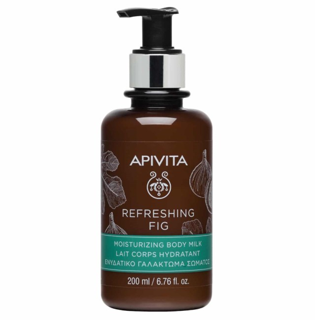 Apivita Refreshing Fig Ενυδατικό Γαλάκτωμα Σώματος με Αιθέρια Έλαια 200ml