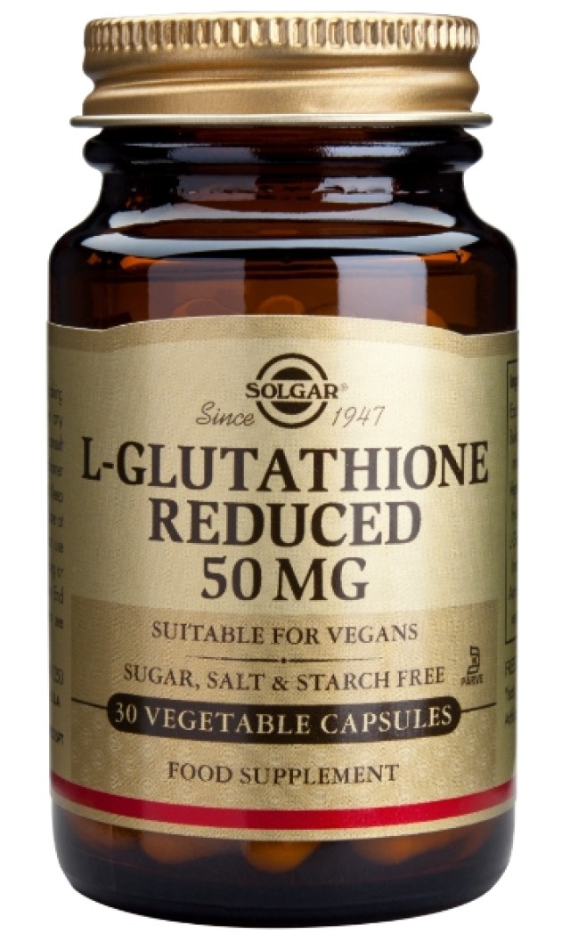 SOLGAR L-GLUTATHIONE 50MG 30VCAP