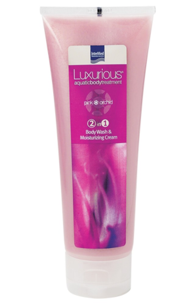 INTERMED Luxurious 2 IN 1 Pink Orchid Body Wash & Moisturizing Cream 250ml