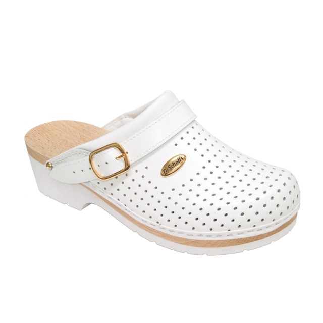 Scholl Σαμπό Clog Λευκό Νο. 38