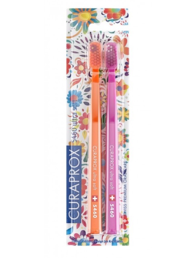Curaprox CS 5460 Duo Hawaii Special Edition 2020 Οδοντόβουρτσα 2τμχ